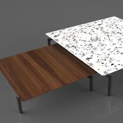 Китай Антирегрессионный алюминиевый уникальный чайный стол для мебели гостиной продается