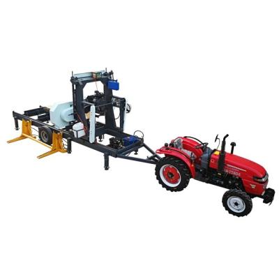 China 22HP Hydraulic Portable Sawmill 4.5m 6m Sawing Log Length for sale