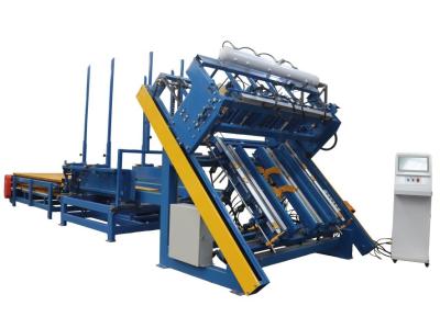 中国 High Capacity Automatic Wood Pallet Machine Come With Stacker And Conveyor 販売のため