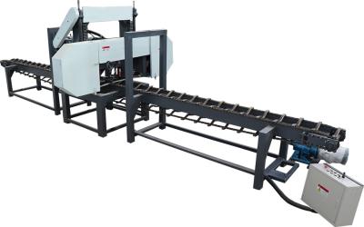 China High-Production Bottom Slab Cutting Saw Mill with Industrial Sawmill Equipment for sale