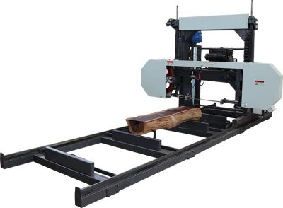 Chine 27HP scierie diesel scie à bois Machines de coupe scierie portative en bois, scie à ruban horizontale à vendre à vendre
