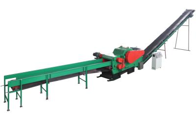 China 12 Meters Outlet Conveyor Length Wood Crusher for Large-Scale Production Needs for sale