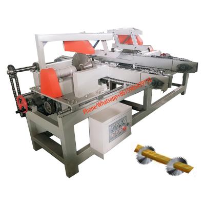 China Multi End Trim Saw Machine Multi Blade Rip Saw Automatic Feeding for sale