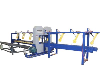 China Twin Vertical Wood Resaw Band Saw For Hot Selling, Bandsaw Machine for double slabber cutting for sale