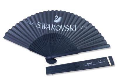 China Chines Style Promotional Paper Hand Fans Advertising Paper Folding Fan for sale