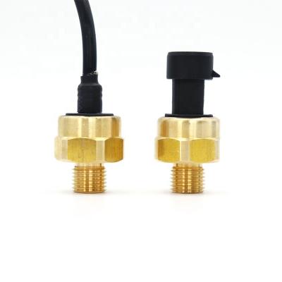 China Small Size 0-20 Bar Brass Pressure Sensor For Air Gas 0.5-4.5V for sale