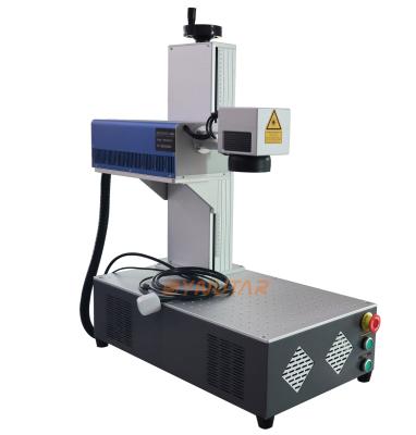 Китай Настольная мини-ультрафиолетовая лазерная маркировочная машина 5 Вт высокая точность обработки продается
