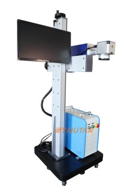 China High Precision Flying Laser Marking Machine 10W Industrial Laser Engraver for sale
