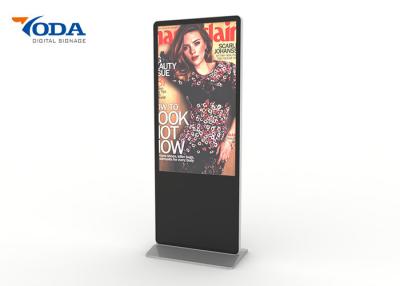China TFT Type Standing Advertising Display , IR Touch LCD Digital Signage Display for sale