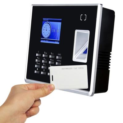 China Máquina biométrica da impressão do polegar do relógio de ponto da impressão digital do LCD para o escritório à venda