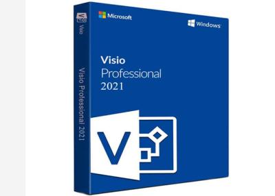 China 1.6 GHz Microsoft Visio Professional 2021 License 1 Device Windows 11 for sale