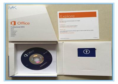 China DVD inglés 2013 de la caja de la venta al por menor de la llave electrónica del producto de Microsoft Office de la versión en venta