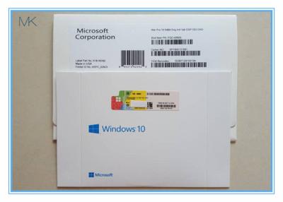 China Activación original de la instalación de sistema de la etiqueta engomada del favorable paquete del OEM de MS Windows 10 en línea en venta
