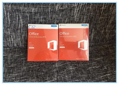 China Genuine Sealed Box Microsoft Office Home and business 2016 FPP Product Key for sale