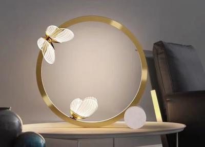 China Bedside Manufacturers Table Lamp Restaurant Nordic Butterfly Gold Table Lamp for sale