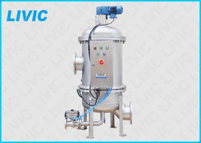 China Stainless Steel Automatic Back Flushing Filter Epoxy For Pipeline Flushing for sale