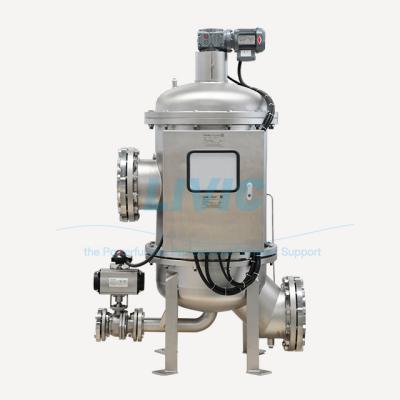 China Stainless Steel Automatic Back Flushing Filter With Manual / Automatic Control for sale