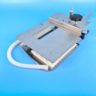China 0,01 mm 20 mm Instrumentos de teste têxtil 100 mm2 Testador de espessura de tecido à venda