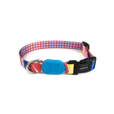 China Nylon Polyester Webbing Dog Collar For small Medium Big Dogs for sale