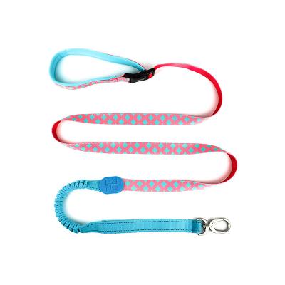 China 3 Ft 25 Ft 26 Ft Retractable Reflective Dog Leashes And Collars Free Hand Polyester Rope for sale
