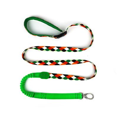 China Soft Sponge Padded Neoprene Handle Dog Leash For Medium And Large Dogs for sale
