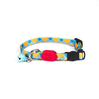 China Soft Polyester Cat Neck Band Cat Shock Collar Indoor For Cats Meowing for sale