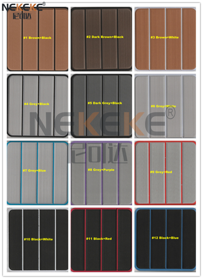 Marine adhesive backing and installation demonstration