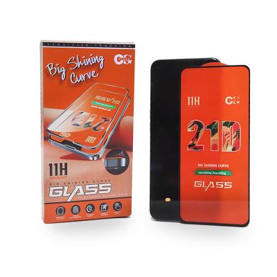 China o protetor móvel da tela de 9D 21D 10D 18D 9H S22 moderou o vidro para Iphone Samsung à venda