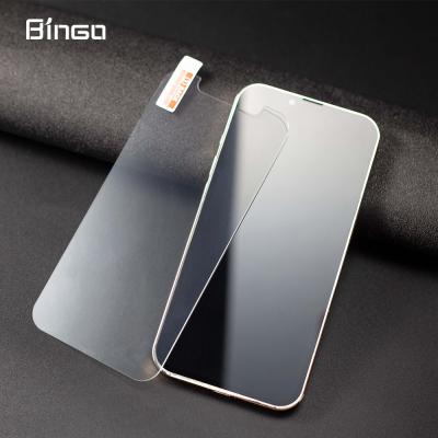 China 2 3 alto protector moderado de aluminio de la pantalla del teléfono móvil del vidrio del paquete 0.3m m para Iphone en venta