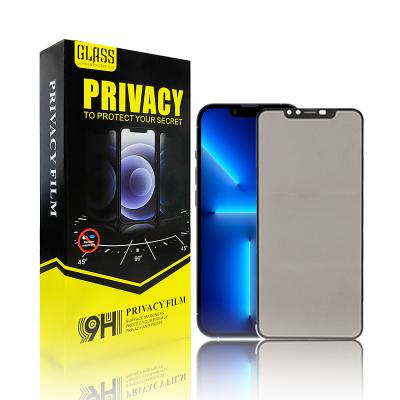 China Iphone 12 Privacy Screen Protector Anti Spy Tempered Glass for sale