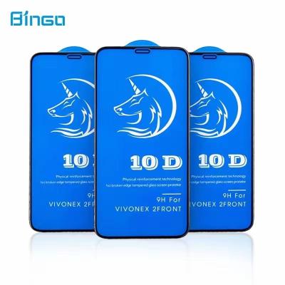 China 10d+ Big Curved Edge Screen Protector Tempered Glass For Iphone 13 for sale