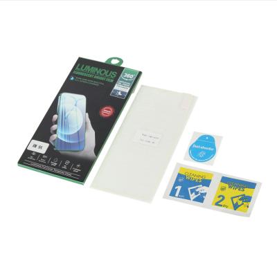 China Tempered Glass Luminous Screen Protector For Samsung Ultra S22 Ultra for sale