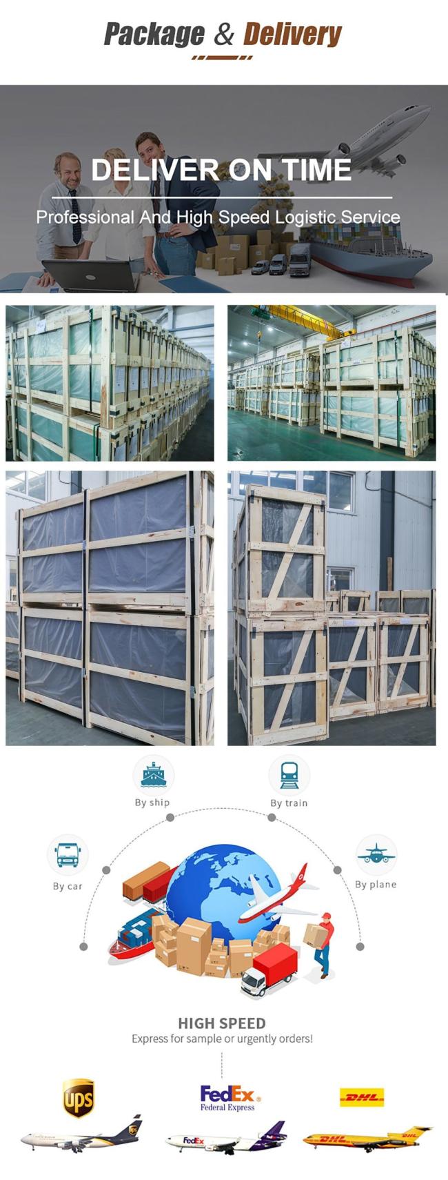 Factory Direct Sale Clear Building Tempered Glass Railing Fence Panels Clear Panel Glass