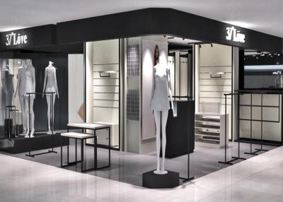 China Chain Store Garment Shop Display Stands , Luxury Clothing Display Fixtures for sale