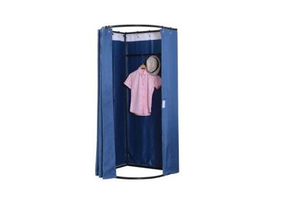 China Iron Material Clothing Store Movable Fitting Room , Portable Shop Changing Room for sale
