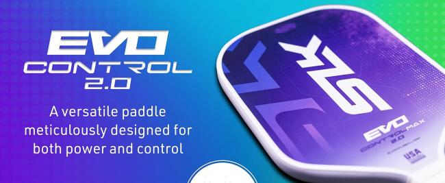 SLK Evo Control 2.0, A versatile paddle meticulously designed for both power and control