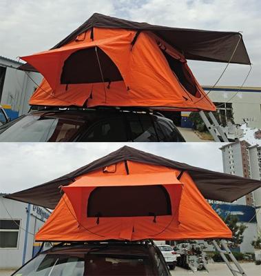 China Off Road 4 Person Roof Top Tent Easy Assembling 233*140*123cm Inner Size for sale