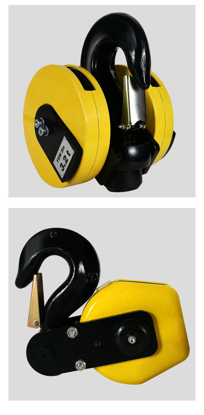 Packaged crane hook ready for shipment
