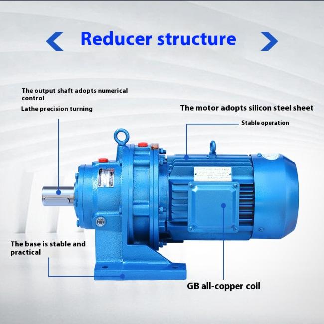 Cycloidal pin wheel assembly details
