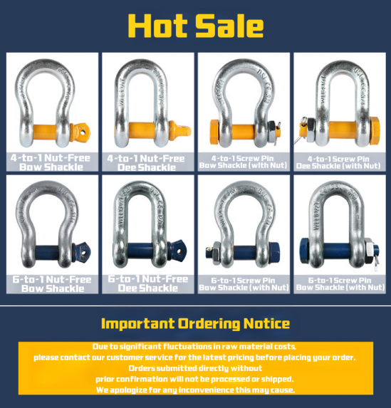 American Type Shackle product view 1