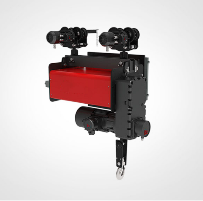 Wire rope hoist detailed view 4