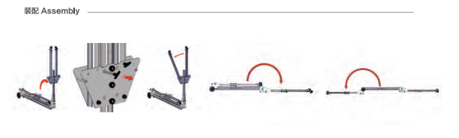 Compact gantry crane dimensional specifications and measurements
