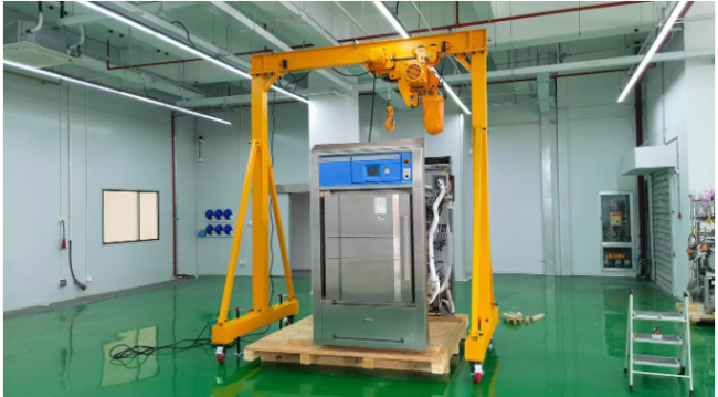 Complete electric chain hoist system