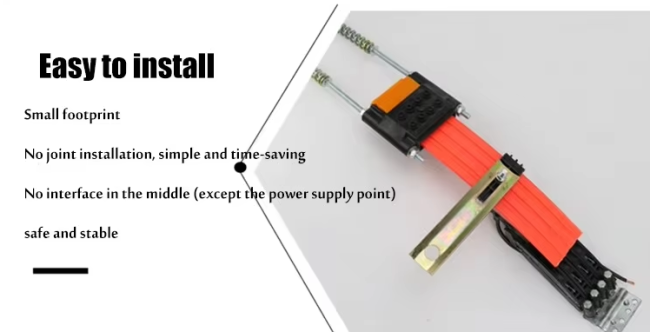 Bendable design demonstration with turning radius