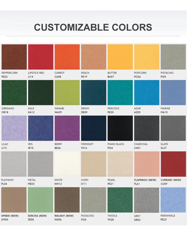 Wall-mounted acoustic panel application