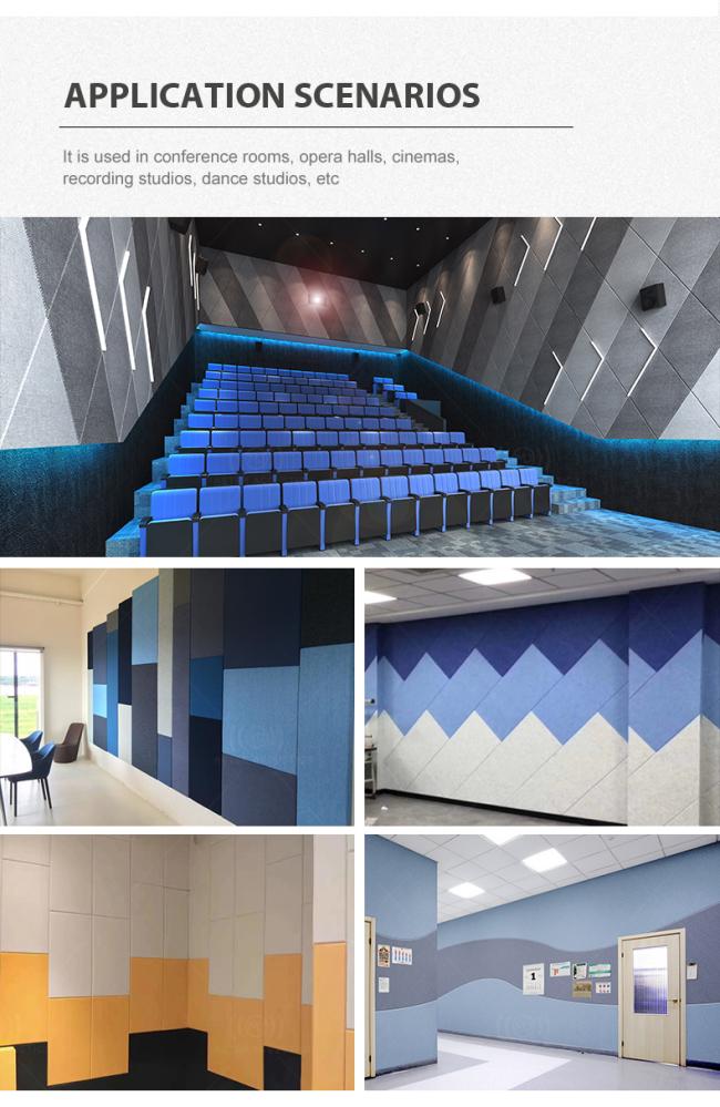 Custom acoustic wall panel solutions for cinema applications