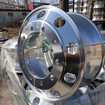 China Semi Trailer Rims 22.5  Vacuum Steel Rims Profile Steel Wheels à venda