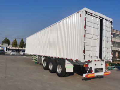 China 42' 3 Axle Cargo Enclosed Trailer 80T Van-Type Cargo Transporter for sale