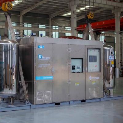 Chine Type de conteneur Système de récupération d'hélium inerte fonctionnant automatiquement à vendre