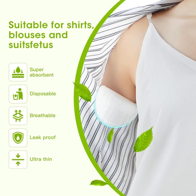 Underarm Sweat Pads Detail 1